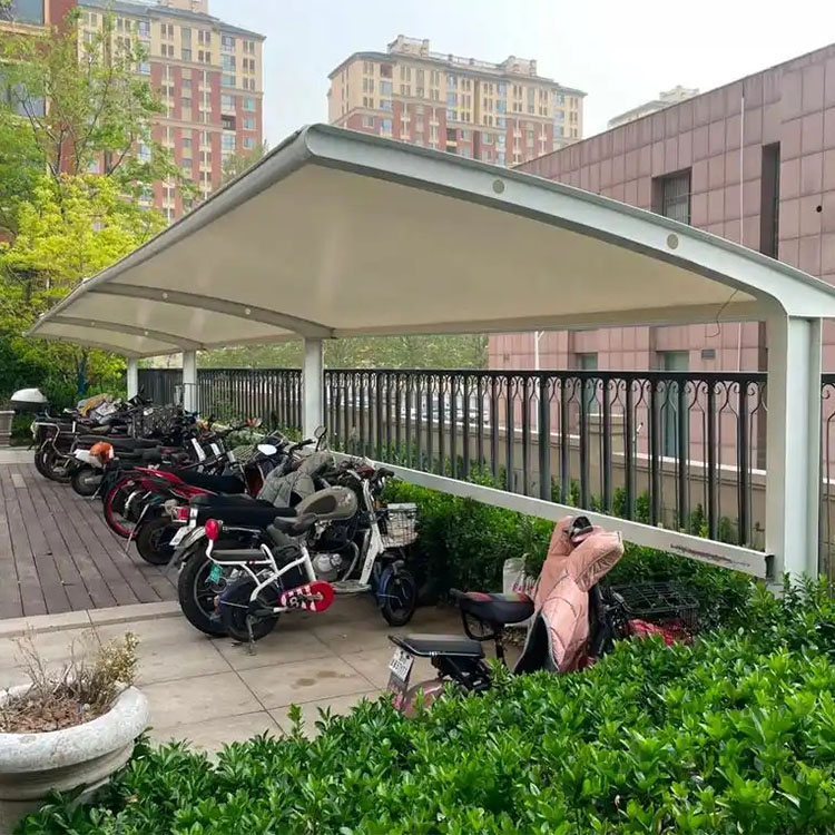 镇宁膜结构电动车棚