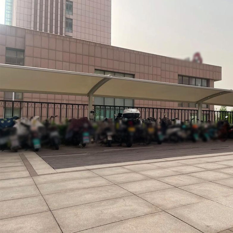 镇宁膜结构电动车棚